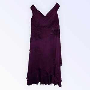 🪻Elegant Purple Mother Of The Bride Groom Evening Dress Jade By Jasmine